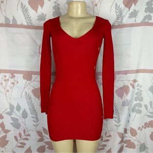 Meek Red Dress Size Small
